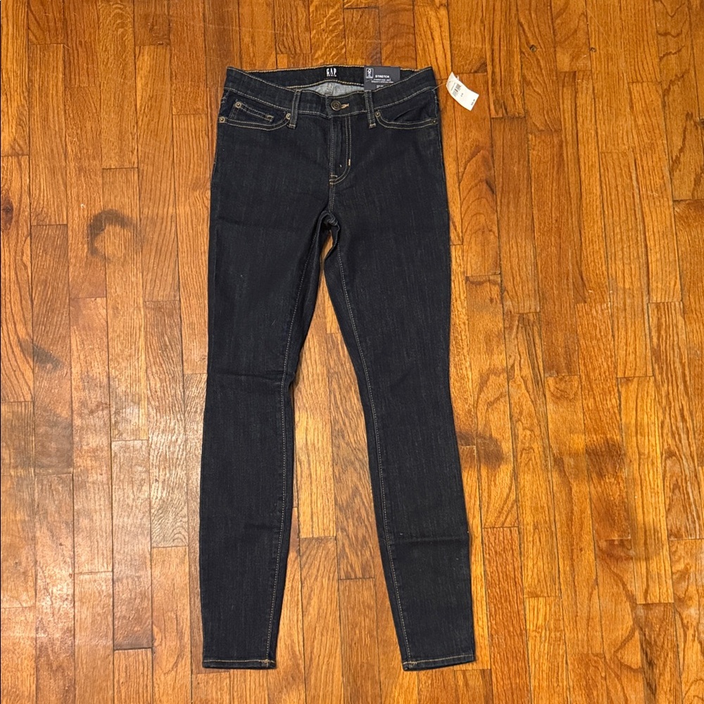 GAP Women's Dark Blue Skinny Jeans